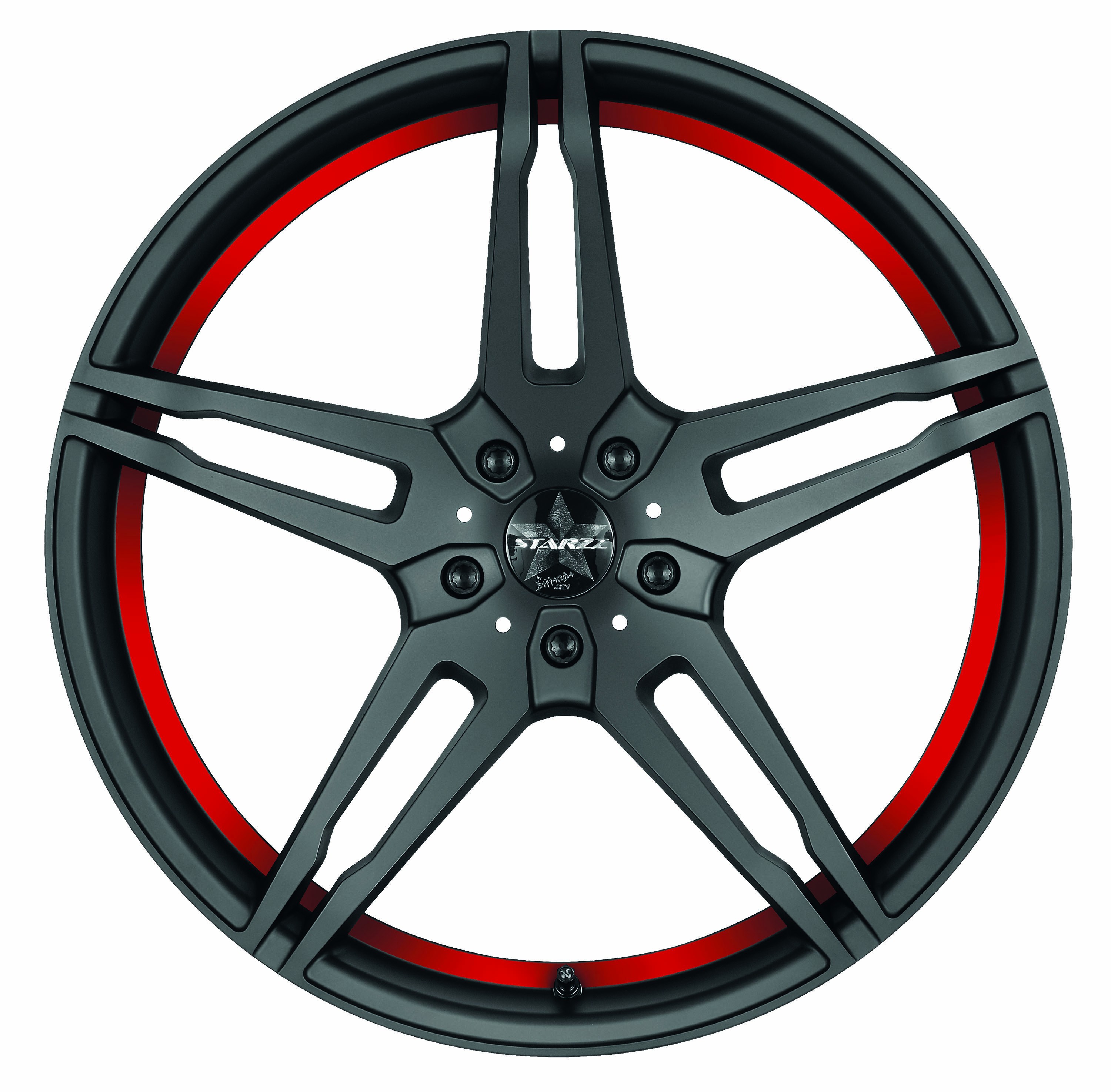 Barracuda Starzz matt black red