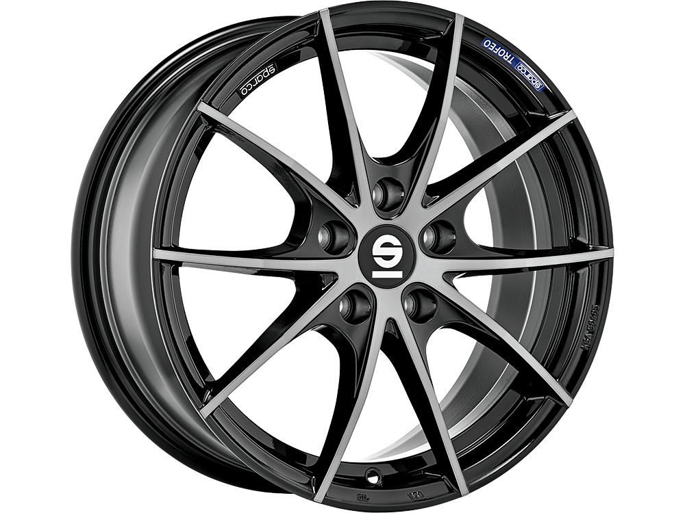 Sparco Trofeo 5 fume black full polished