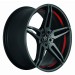 Barracuda Starzz matt black red