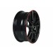 mbDESIGN MB1 schwarz rot Horn lackiert